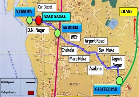 Mumbai Metro Trains 2023 Routes And Lines