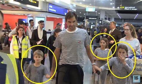 The roger federer foundation helps children in the poorest regions of our world. Roger Federer leaves Melbourne with wife Mirka and kids at ...