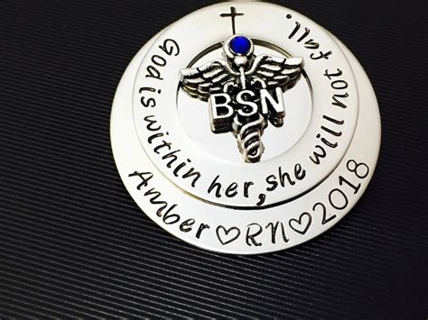 Personalized Pin For Rn Nursing Pin Bsn Pin Nursing Etsy