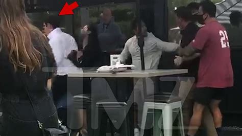 Tiktok Star Bryce Hall Involved In Restaurant Brawl Caught On Video Losangeles