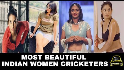 Most Beautiful Indian Women Cricketers Indian Female Cricketers Hot Smriti Mandhana Mithali