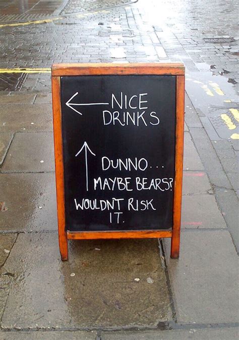 32 Funny Chalkboard Signs From Bars That Will Totally Get
