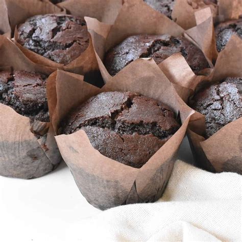 Bakery Style Double Chocolate Chip Muffins Baking Envy Chocolate Chip