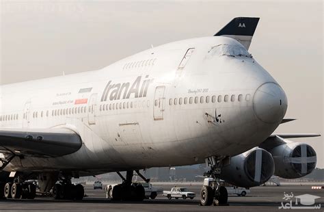 فیلم فرود اضطراری هواپیمای 747 ایران ایر با محموله عجیب در فرودگاه