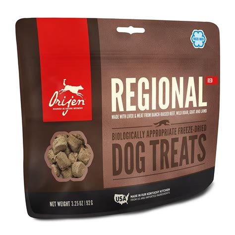 Maybe you would like to learn more about one of these? ORIJEN Freeze-Dried Regional Red Dog Treats, 3.25 oz ...