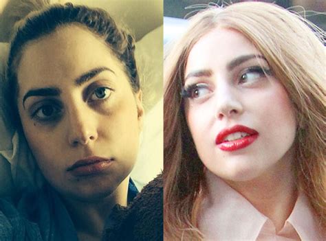 Lady Gaga From Stars Without Makeup E News