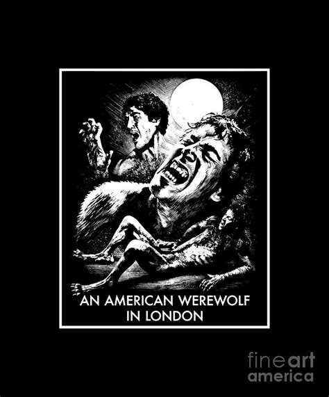 an american werewolf in london digital art by roger spencer fine art america