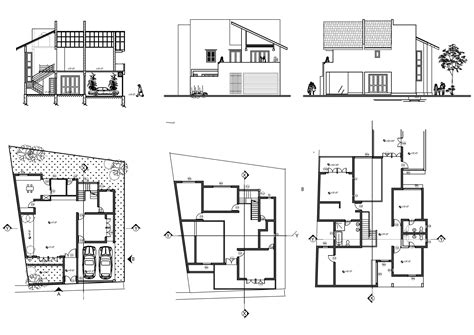 Plan Section Elevation Drawings