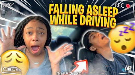 Falling Alseep While Driving Prank On Girlfriend She Cried Youtube