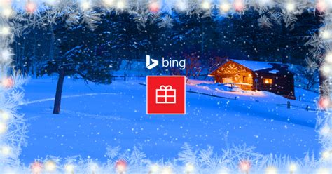 Bing Brings The Holidays Home With Snow Lights And Jingle Bells On Its