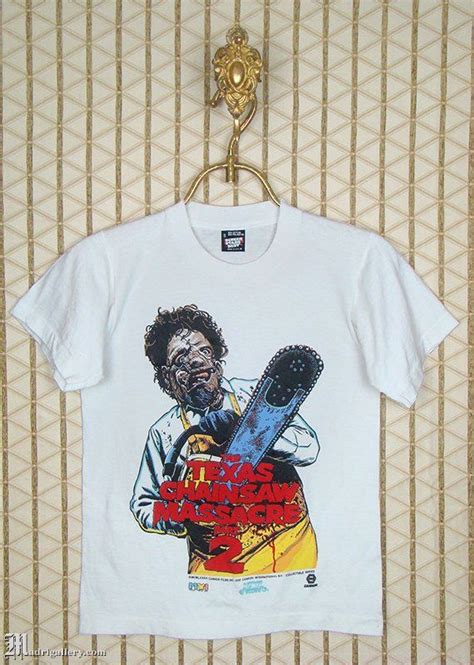 The Texas Chainsaw Massacre 2 1980s Vintage Rare T Shirt Etsy Kitilan