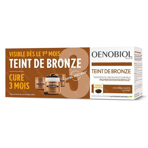 Oenobiol Teint Bronze Caps 3x30 Pazzox Pharmacie En Ligne