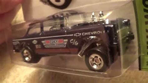 55 Chevy Bel Air Gasser Super Treasure Hunts 2014 Hw Workshop Hot
