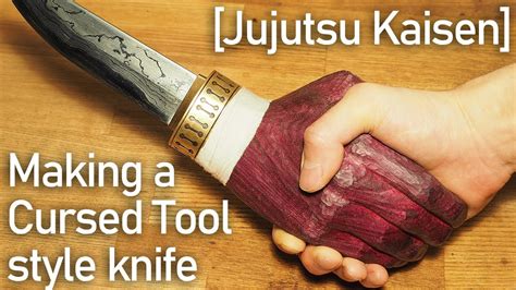 Making A Cursed Tool Style Knife From Jujutsu Kaisen