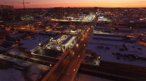 Aerial Snow Nashville Neighborhood 004 Stock Footage Sbv 311838458