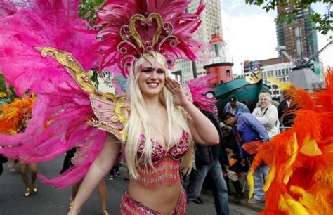 Summer Carnival Parade Dazzles Rotterdam