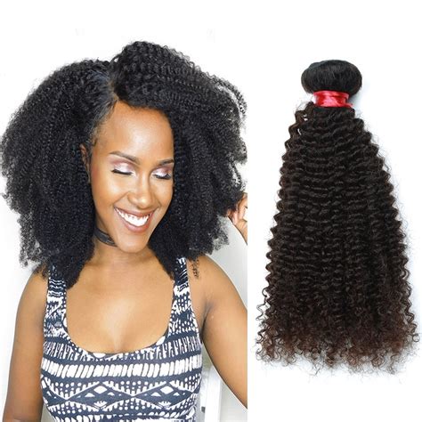 Unprocessed Virgin Hair Brazilian Afro Kinky Curly Hair