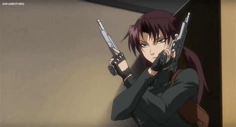 Tomboy Badass Anime Girl With Gun Toons Corner