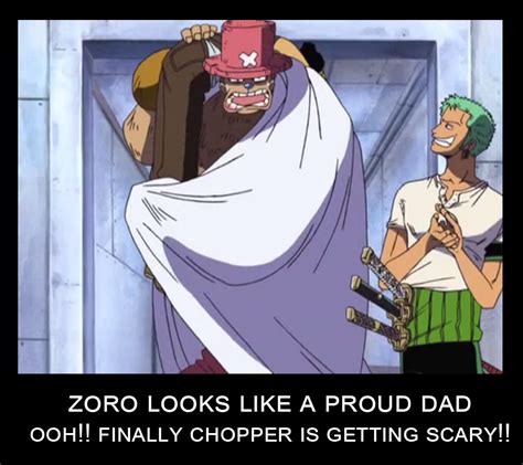 Lets Just All Agree Chopper Is Zoros Baby Anime One Piece One