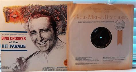 Longines Symphonette Bing Crosby All Time Hit Parade Lp Record Vinyl Bing Crosby All About