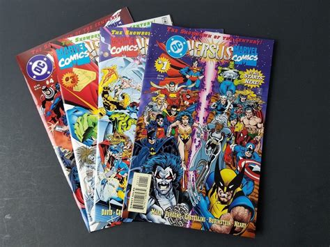 Dc Versus Marvel Comics 1 2 3 4 Full Run 1 4 1996