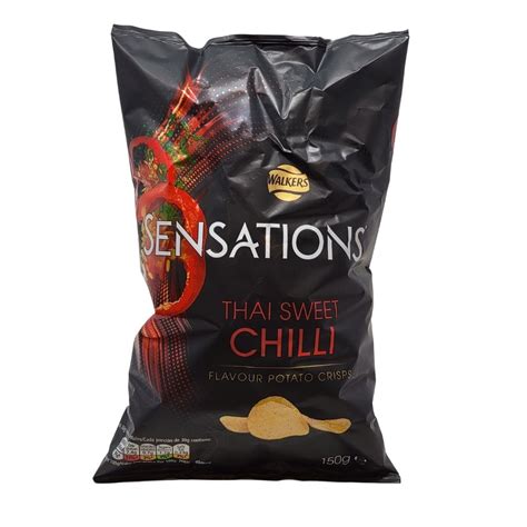 Walkers Sensations Thai Sweet Chilli 150g Candy Funhouse Candy Funhouse Ca
