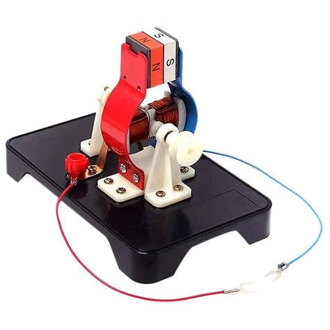 diy simple dc electric motor model assemble kit physics science fruugo be