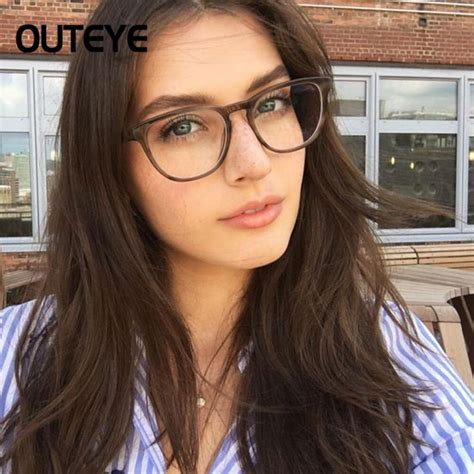 outeye fashion vintage eye glasses frame women men eyeglasses optical eye glasses frame femme
