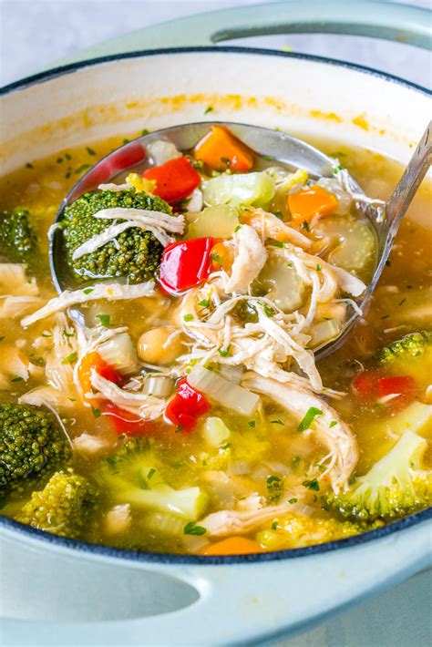 Chicken detox soup has everything you may want, a boost of immunity, nutriment hydration when you are feeling down the weather, lowers inflammation and soups are super food! Eat this Detox Soup to Lower Inflammation and Shed Water ...