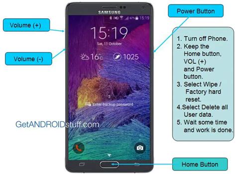How To Factory Reset Galaxy Note 4 Or Hard Reset Manually