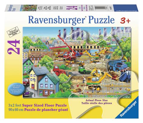 Ravensburger Childrens 24 Piece Jigsaw Puzzle Busy Building Floor