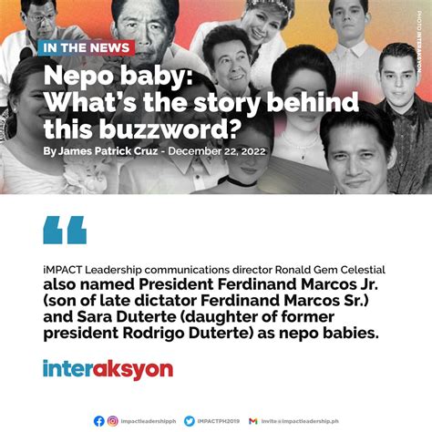 Ian Titular On Twitter RT IMPACTPH NEPO BABY The Term Nepo Baby Has Been Gaining