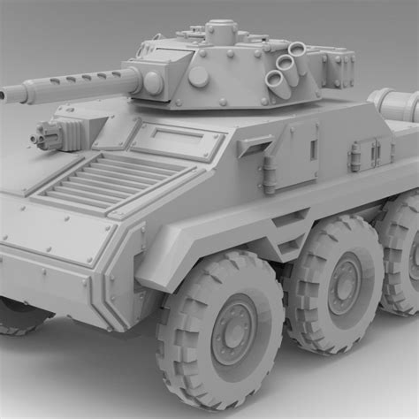 3d Printable Lunar Auxilia Gecko Scout Car Presupported By