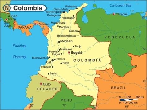 Descubre Todo Sobre Lo Referente Al Mapa Político De Colombia