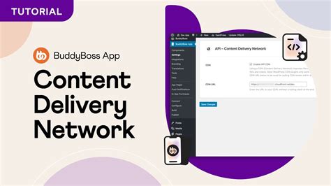 How To Use A Content Delivery Network With Buddyboss App Youtube