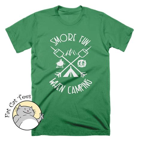 Smore Fun When Camping T Shirt Funny Camp Shirt Camp Fire Food