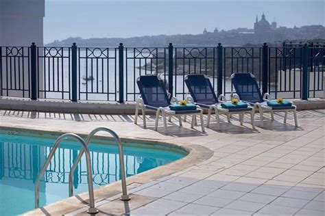The Waterfront Hotel Rooftop Pool Sliema