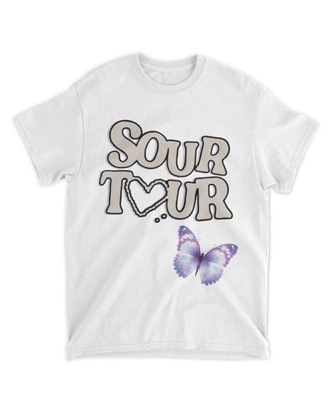 Olivia Rodrigo Sour Tour Butterfly Shirt Senprints