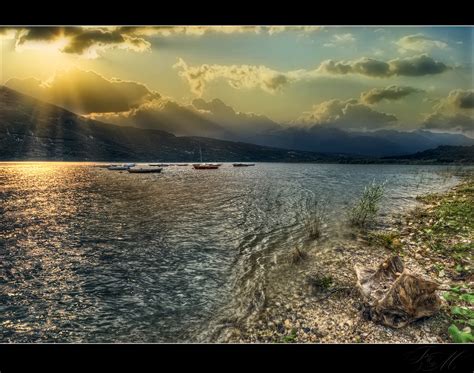 Wallpaper Sunlight Landscape Ship Photoshop Sunset Sea Bay