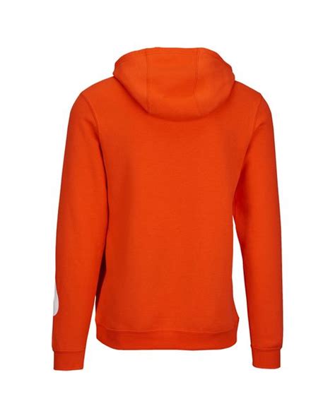 Nike Graphic Hoodie In Orange For Men Lyst