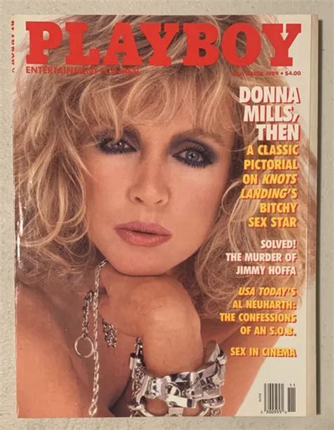 Playboy Magazine November Donna Mills Bonnie Raitt
