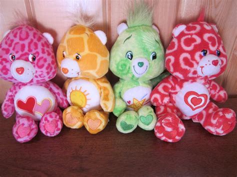 Care Bears Lot Of Four All My Heart Love A Lot Funshine And Oopsy