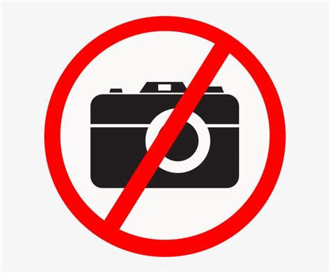 No Picture Taking Sign Transparent Png 600x600 Free Download On Nicepng