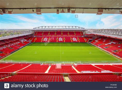 Liverpool football club is a professional football club in liverpool, england, that competes in the premier league, the top tier of english football. Anfield stadium, the home ground of Liverpool FC in UK ...