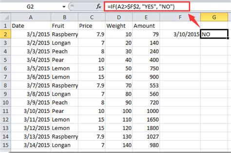 How To Compare Dates If Greater Than Another Date In Excel