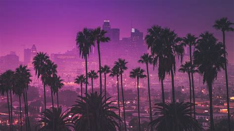 Los Angeles Sunset 1920x1080 California Wallpaper Landscape