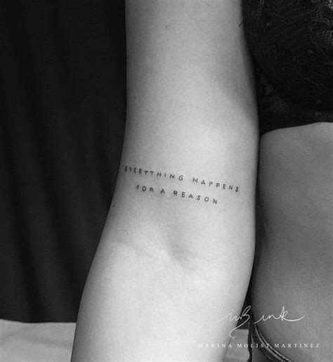 Lettertype Tiny Tattoos Small Quote Tattoos Writing Tattoos