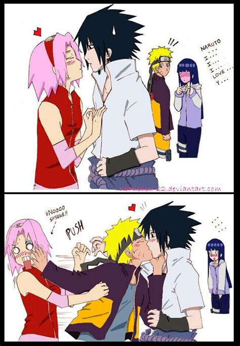 Sasunaru Sasunaru Naruto Naruto And Sasuke Kiss