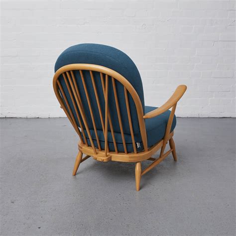 Vintage Ercol Windsor Chair With Recycled Wool By Reloved Upholstery