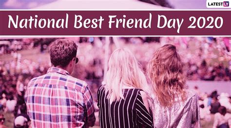 National Best Friend Day 2021 Usa Wishes And Hd Images Whatsapp Stickers Facebook Greetings